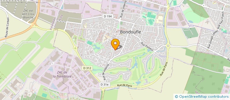 localisation de l'entreprise PSPS à BONDOUFLE