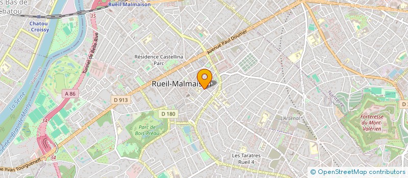 localisation de l'entreprise PSR à RUEIL-MALMAISON
