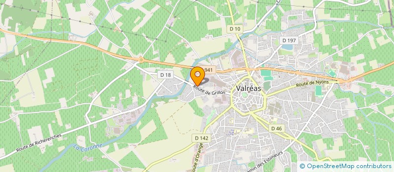 localisation de l'entreprise PSR à VALREAS