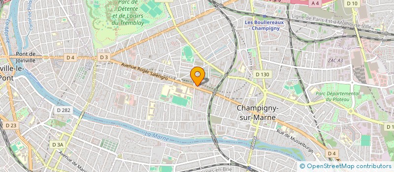 localisation de l'entreprise PSR à CHAMPIGNY-SUR-MARNE