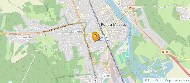 localisation de l'entreprise PSR FINANCE ET CONSEILS à LOISY