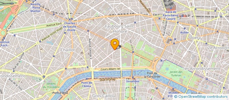 localisation de l'entreprise PSR MARINE à PARIS