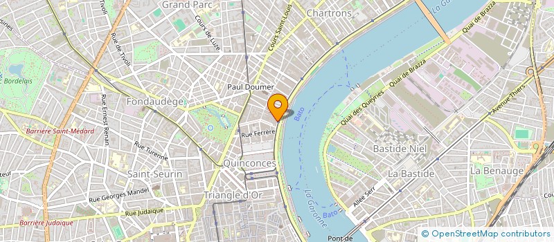 localisation de l'entreprise PSR NOUVELLE-AQUITAINE à BORDEAUX