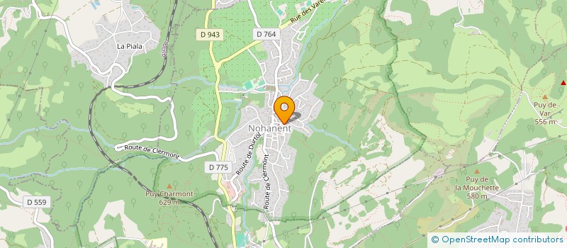 localisation de l'entreprise PSRI3D  NOHANENT