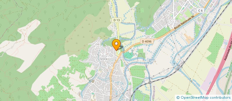 localisation de l'entreprise PSSA  VOLX