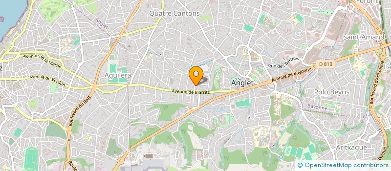 localisation de l'entreprise PSSAJ  ANGLET