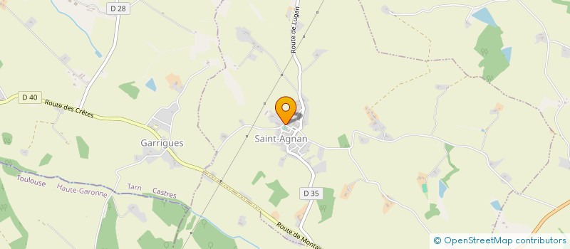 localisation de l'entreprise PSSANDA  SAINT-AGNAN