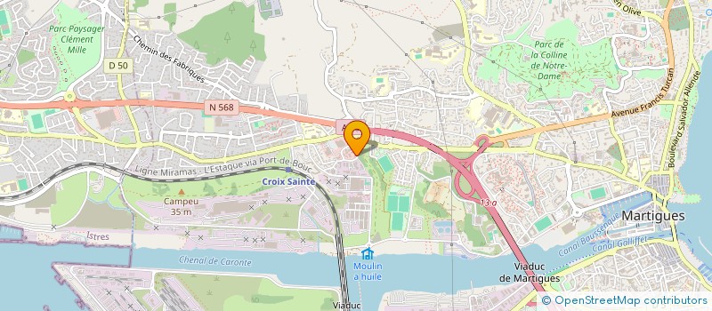 localisation de l'entreprise PSTART à MARTIGUES