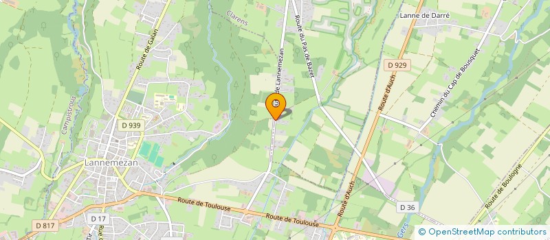 localisation de l'entreprise PSTH  CLARENS