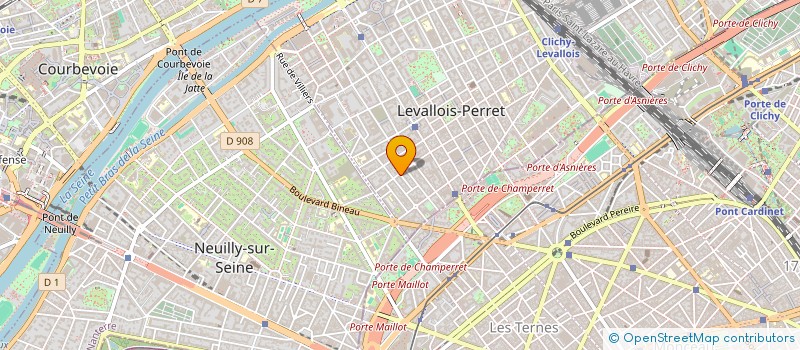 localisation de l'entreprise PSTM à NEUILLY-SUR-SEINE