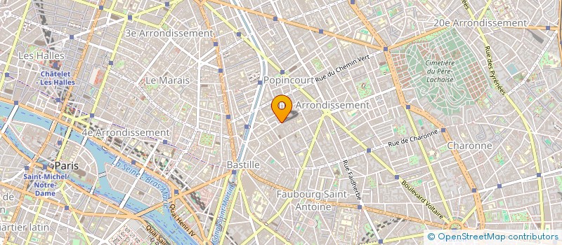 localisation de l'entreprise PSTM  PARIS