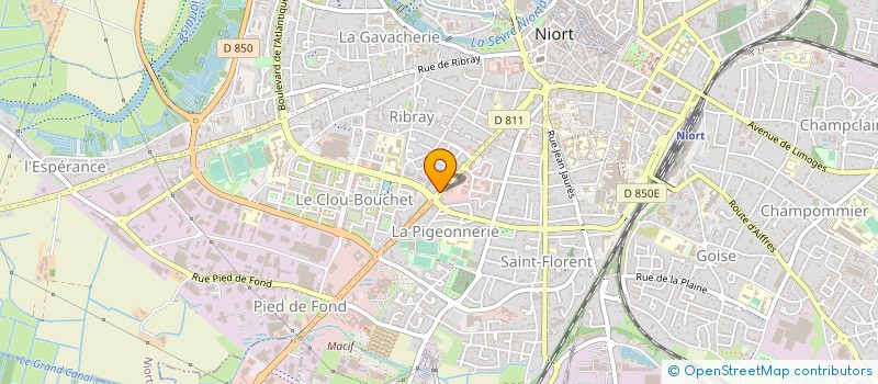 localisation de l'entreprise PSULLA CONSEIL  NIORT