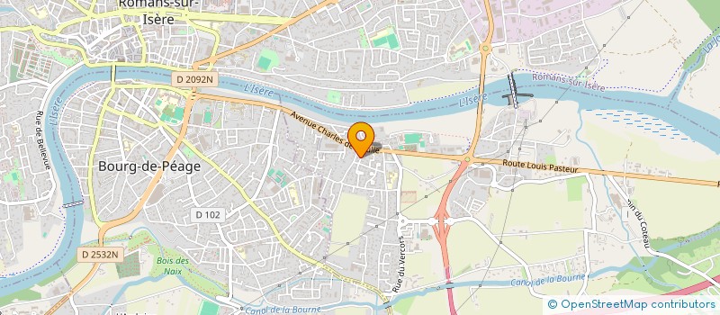 localisation de l'entreprise PSV  CHATUZANGE-LE-GOUBET