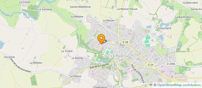 localisation de l'entreprise PSV FUTSAL à LE POIRE-SUR-VIE