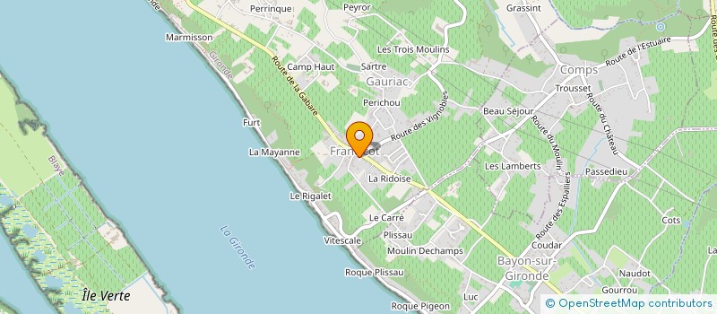 localisation de l'entreprise PSVA  GAURIAC