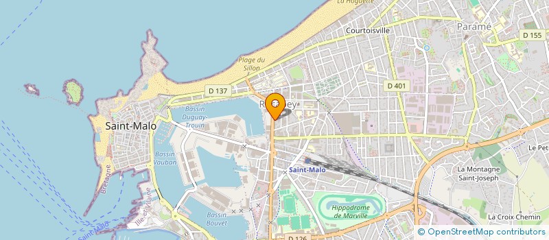 localisation de l'entreprise PSVT  SAINT-MALO