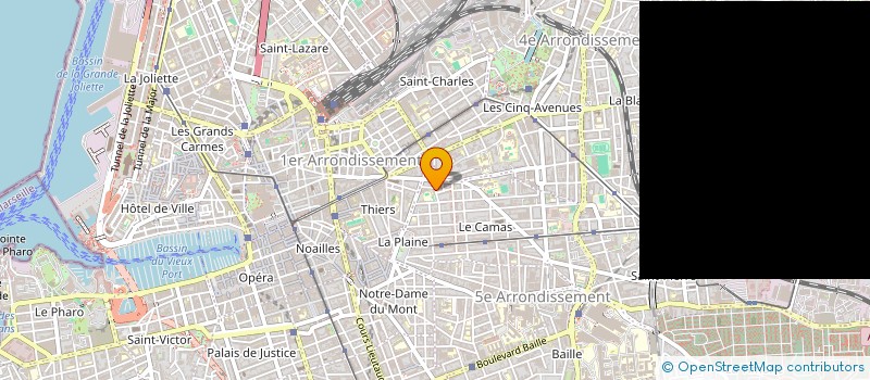 localisation de l'entreprise PSY A DOMICILE - PROVENCE à MARSEILLE