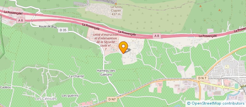 localisation de l'entreprise PSY-CO-GENE ACADEMIE à BRIGNOLES