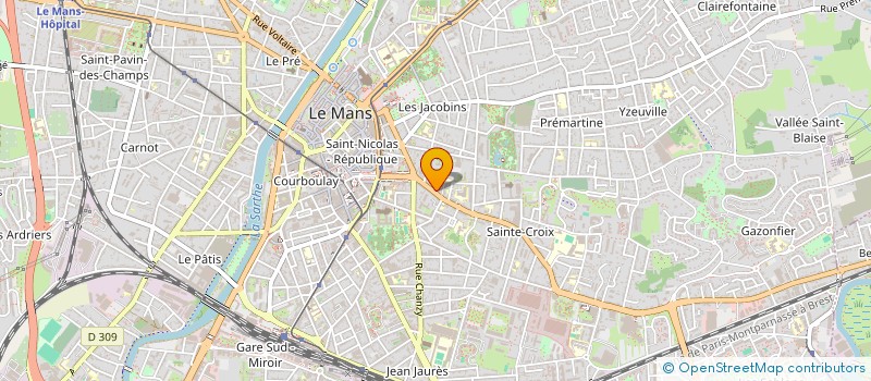 localisation de l'entreprise PSY EMDR SARTHE  LE MANS