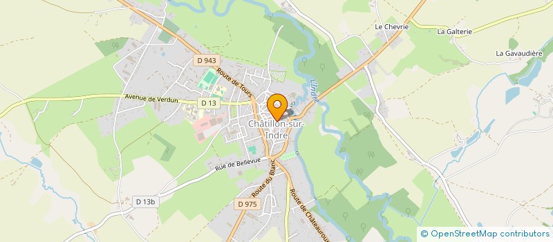 localisation de l'entreprise PSYAVENIR à CHATILLON-SUR-INDRE