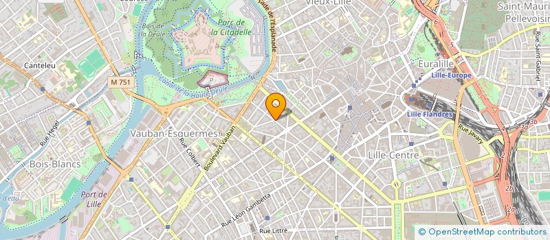 localisation de l'entreprise PSYCCAP BIEN ETRE à LILLE