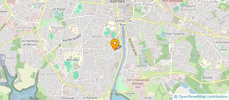 localisation de l'entreprise PSYCHALLANIC à VANNES