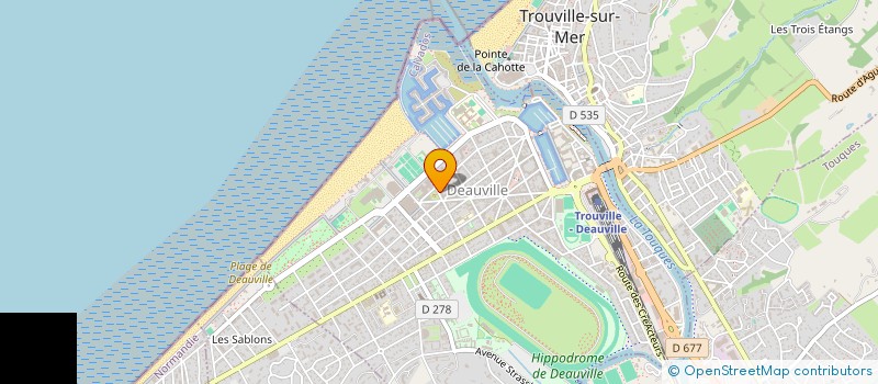 localisation de l'entreprise PSYCHE à DEAUVILLE