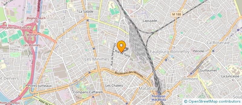 localisation de l'entreprise PSYCHE-ECOUTE à TOULOUSE