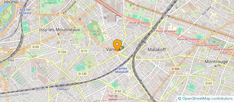 localisation de l'entreprise PSYCHEDELIK à VANVES