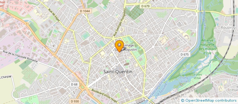 localisation de l'entreprise PSYCHIATRIE DOUMER à SAINT-QUENTIN