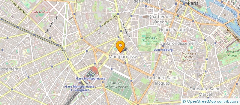 localisation de l'entreprise PSYCHO PRAT'CONSEIL  PARIS