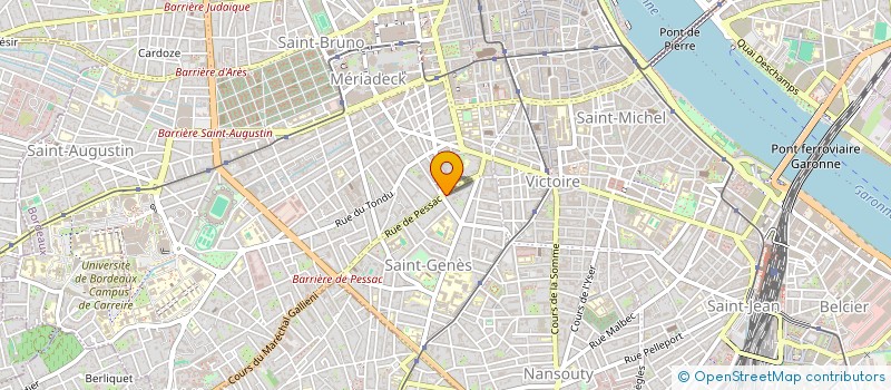 localisation de l'entreprise PSYCHO SERVICE à BORDEAUX
