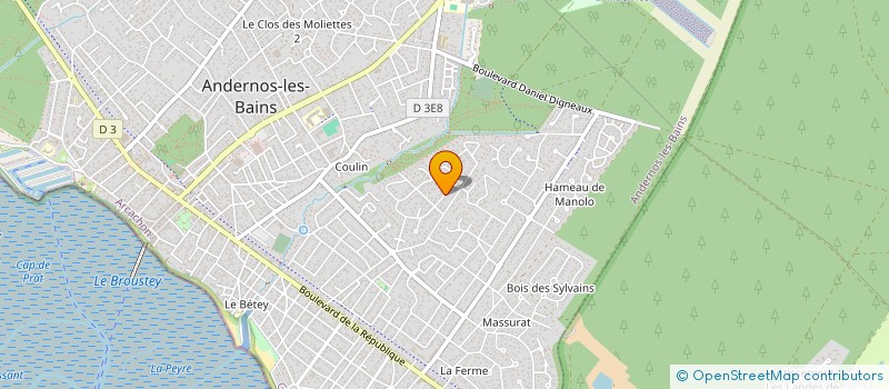 localisation de l'entreprise PSYCHODENGE  ANDERNOS-LES-BAINS