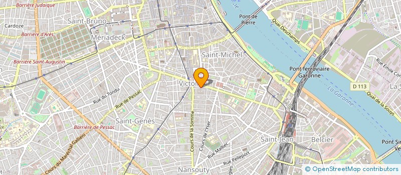 localisation de l'entreprise PSYCHOMOT' EN AIDE AUX ENFANTS DU MONDE (PAEM)  BORDEAUX