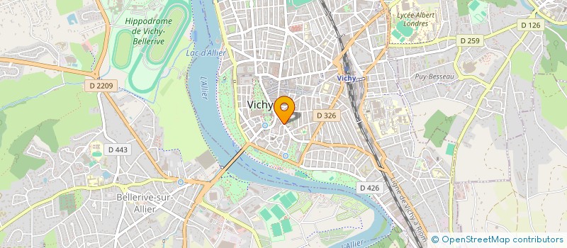 localisation de l'entreprise PSYCHOMOT EN ROUMANIE à VICHY