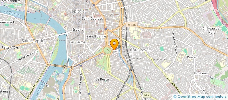 localisation de l'entreprise PSYCHOMOTRICITE POUR TOUS  TOULOUSE