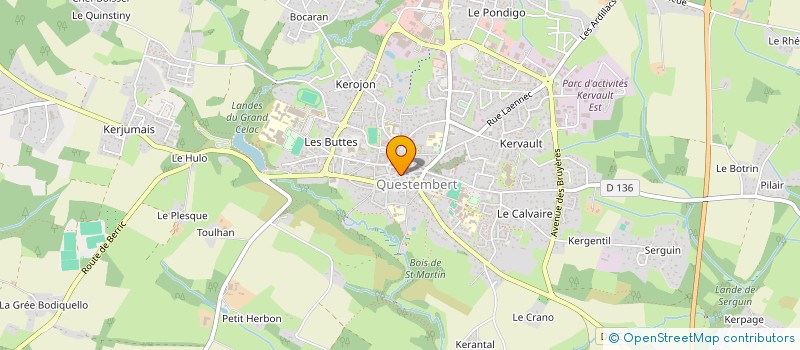 localisation de l'entreprise PSYCHOROLE à QUESTEMBERT