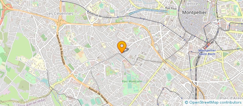 localisation de l'entreprise PSYCHOROUTE FORMATION à MONTPELLIER