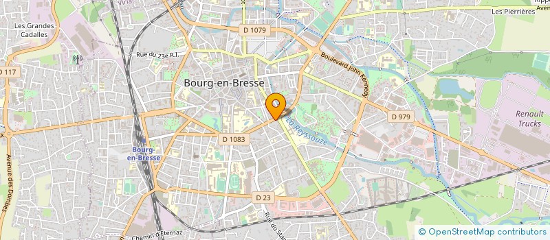 localisation de l'entreprise PSYCHOTRAUMATISME ET RESILIENCE à BOURG-EN-BRESSE