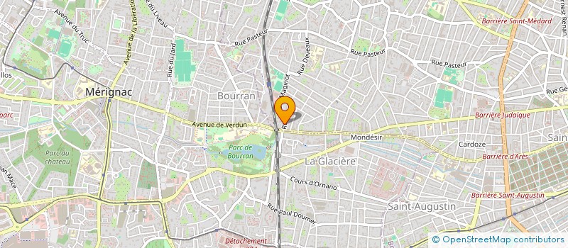 localisation de l'entreprise PSYLOTYX  BORDEAUX