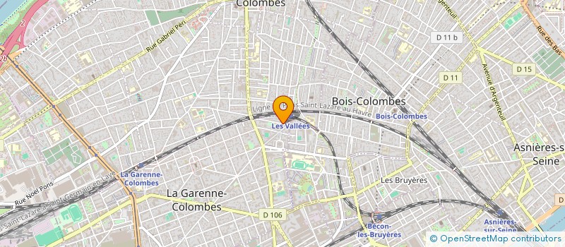localisation de l'entreprise PSYMEVA CONSEIL à LA GARENNE-COLOMBES
