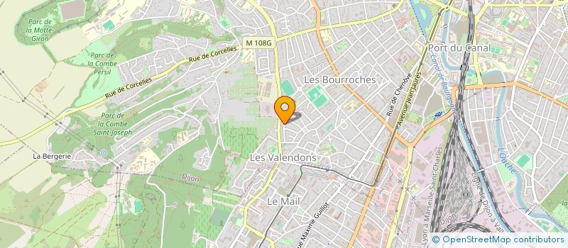 localisation de l'entreprise PSYMMO 21 à DIJON