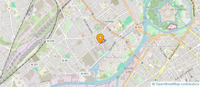 localisation de l'entreprise PSYNARIOS à LILLE