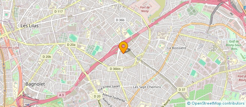 localisation de l'entreprise PSYNERGIA CONSEIL  ROMAINVILLE