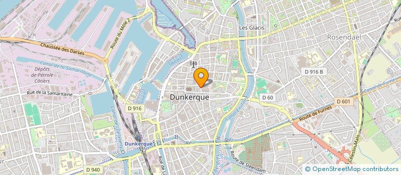 localisation de l'entreprise PSYNERGIE à DUNKERQUE