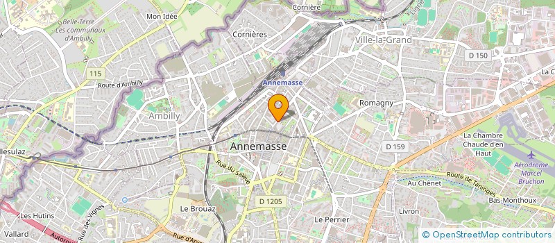 localisation de l'entreprise PSYPLURIEL à ANNEMASSE