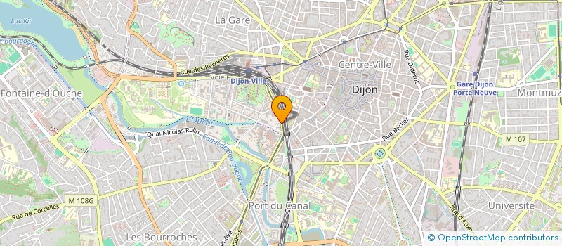 localisation de l'entreprise PSYPRO à DIJON