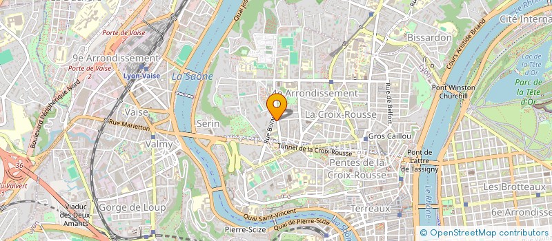 localisation de l'entreprise PSYRENE à LYON