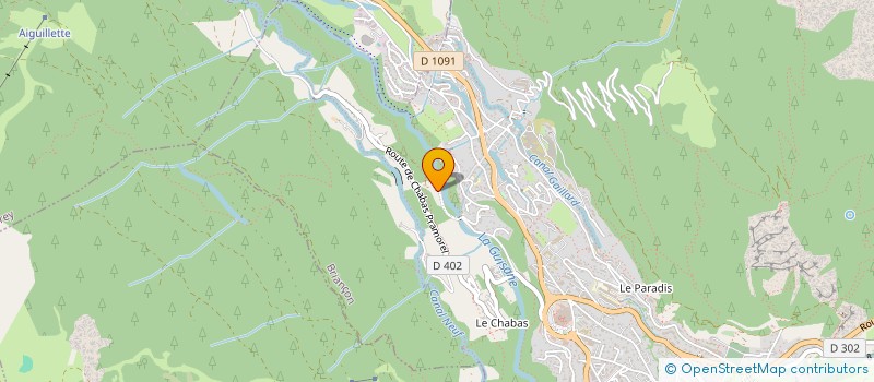 localisation de l'entreprise PSYS POUR ELLES  BRIANCON