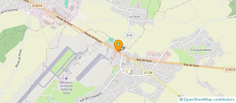 localisation de l'entreprise PT 6 SOLUTIONS à BOOS